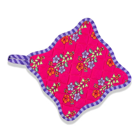 Fushia Potholder set