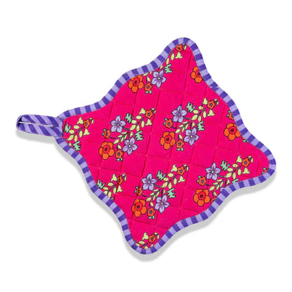 Fushia Potholder set