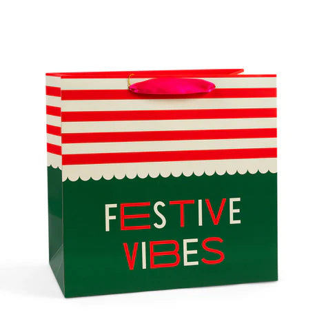 Festive Vibes Gift Bag- Medium