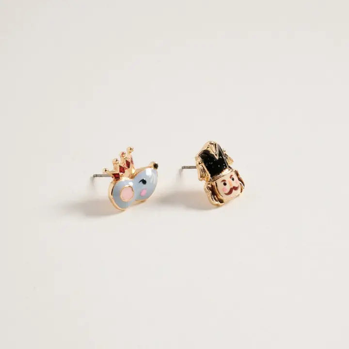 Mouse &amp; Nutcracker Head Studs