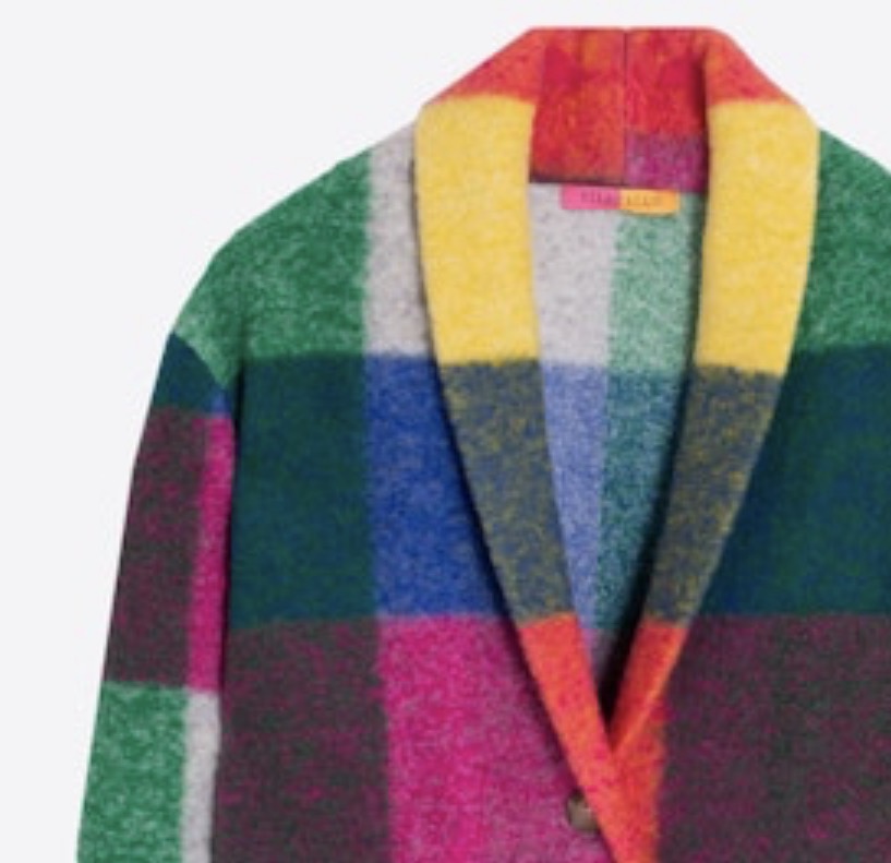 Mad for Madras Car Coat