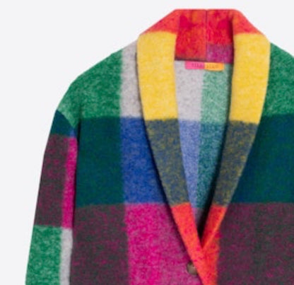 Mad for Madras Car Coat