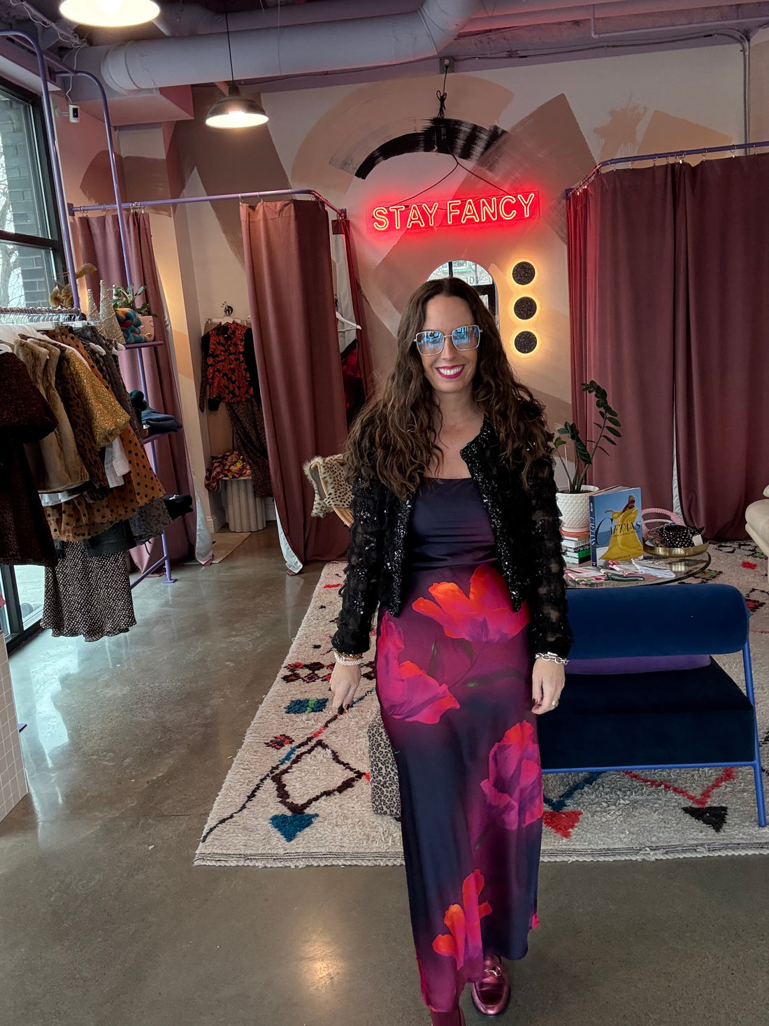 Strapless Rose Dress