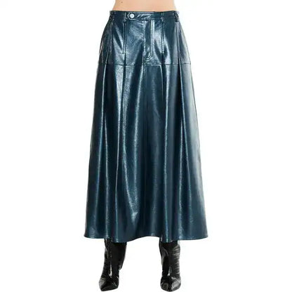 Felicia Leather Skirt