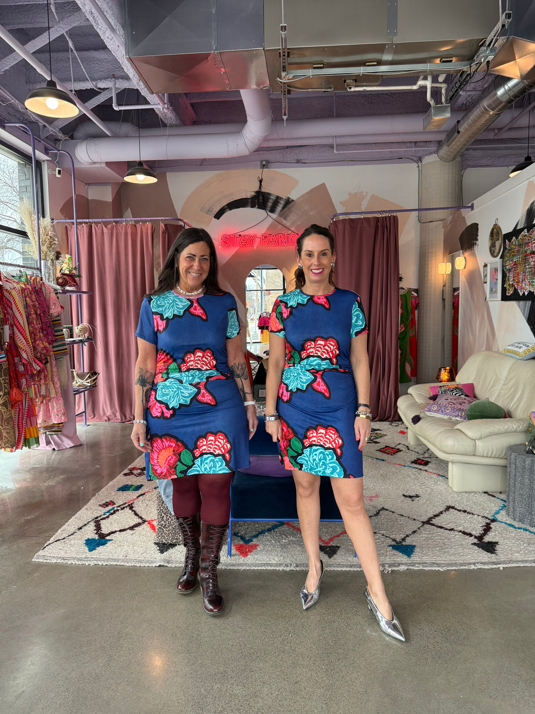 Fly me to Palm Beach Dress