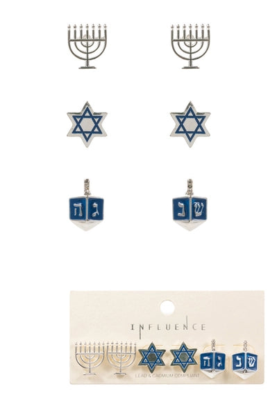 Hanukkah Earrings