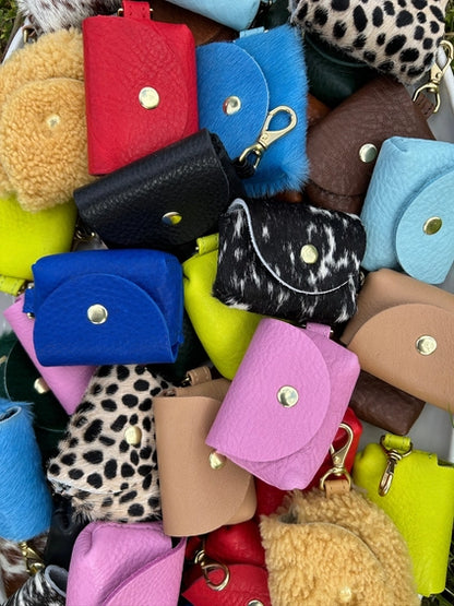 Fur Earbud Keychain