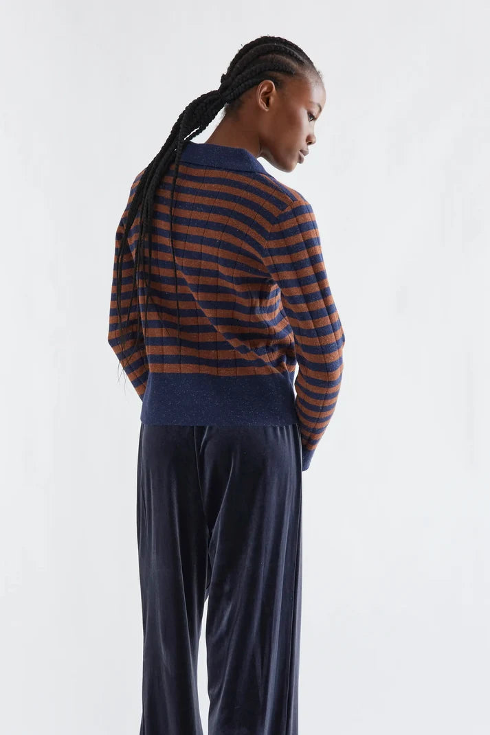 Shimmer Striped Cardi