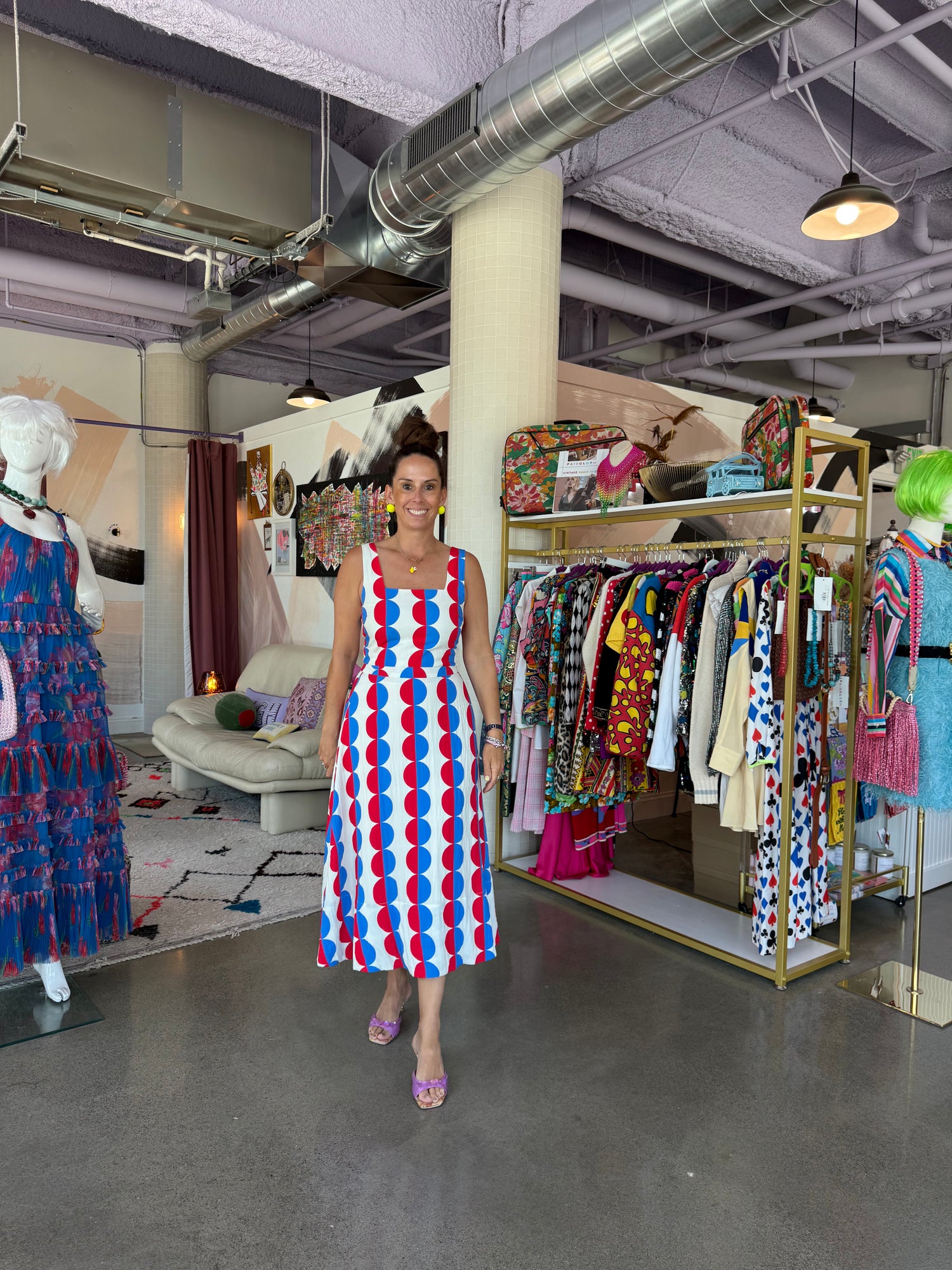 Americana Maxi Skirt