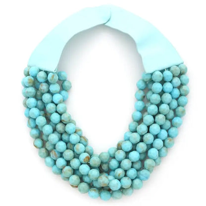 Chunky Layered Bead Necklace