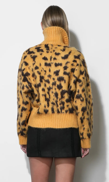 Paloma Leopard Cardi