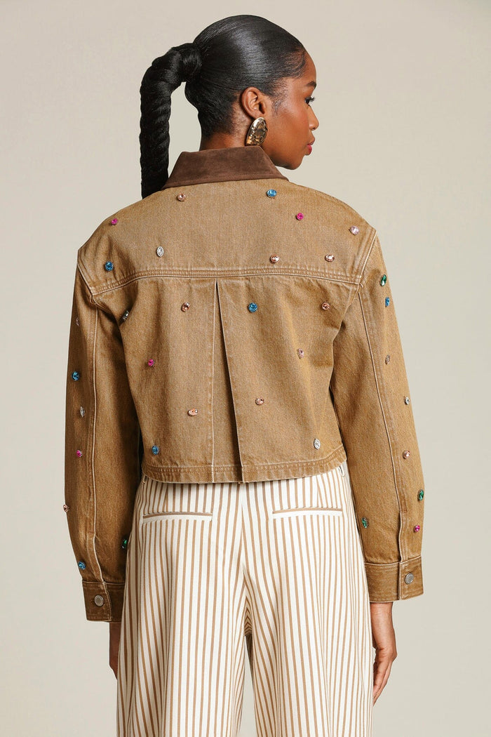 Bejeweled Denim Jacket