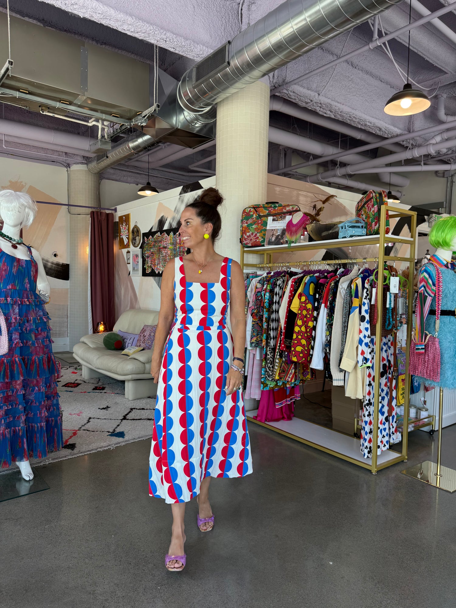 Americana Maxi Skirt