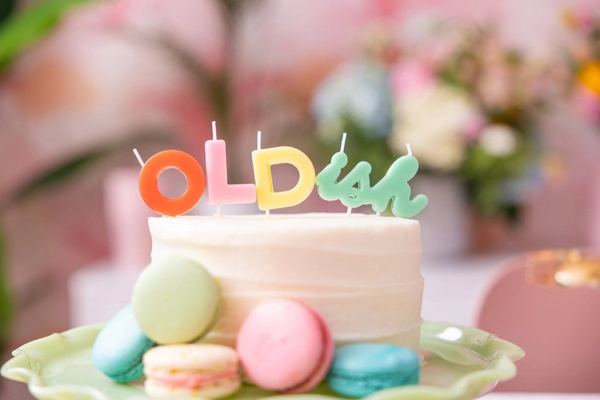 Oldish Birthday Candles