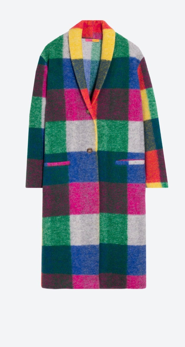 Mad for Madras Car Coat