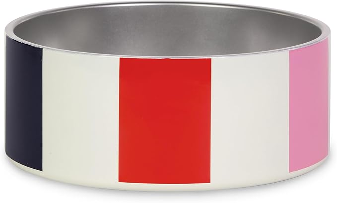Kate Spade Adventure Stripe Small Dog Bowl