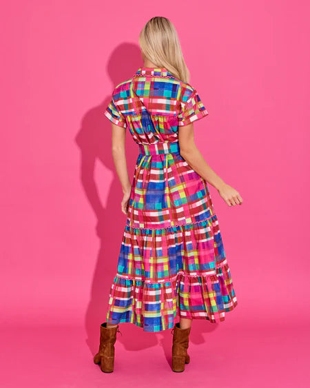 Circus Plaid Rachel Dress