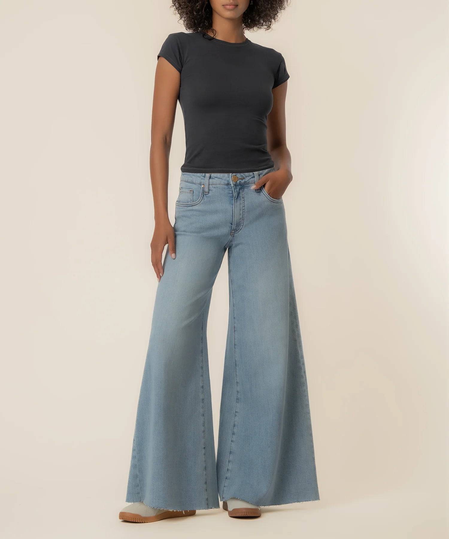 Blake High-Rise Super Wide Leg Jeans