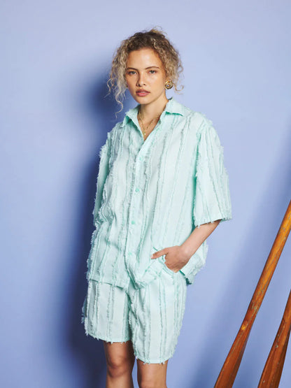 Davy Frayed Boxy Shirt