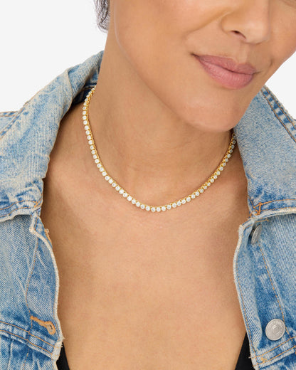 Baroness Tennis Necklace