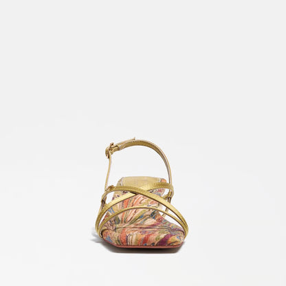 Caia Ankle Strap Heeled Sandal