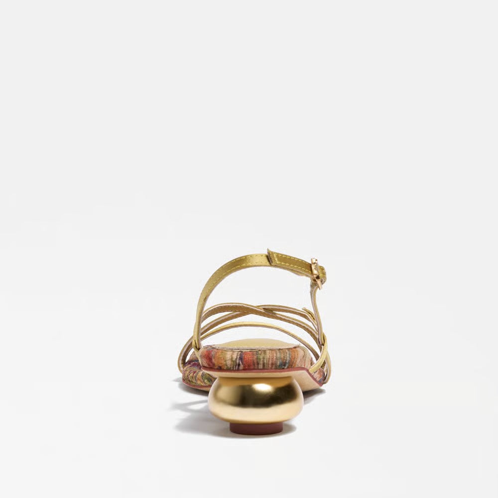 Caia Ankle Strap Heeled Sandal