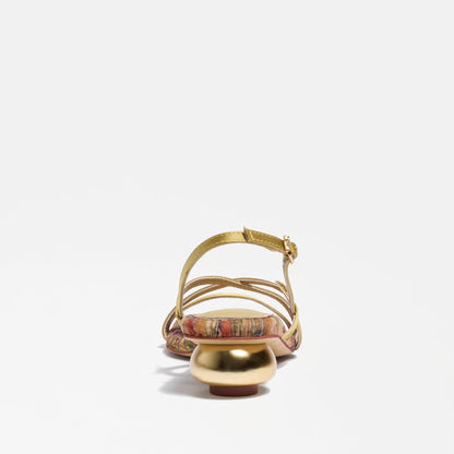 Caia Ankle Strap Heeled Sandal