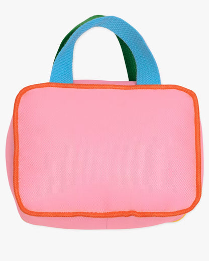 Kate Spade Color Block Handbag Dog Toy
