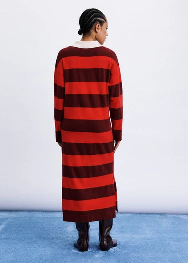 Sporty Striped Dress