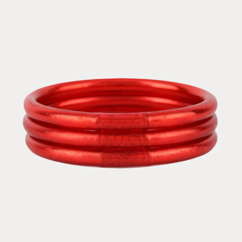 Crimson Serenity Bangles