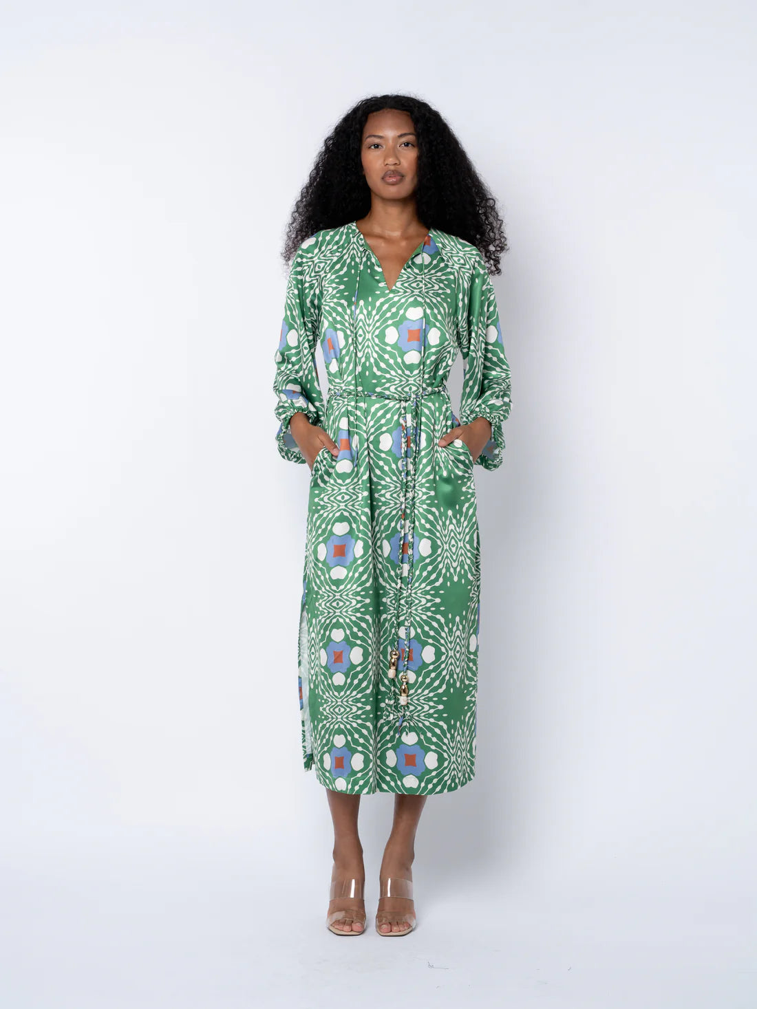 Geo Print Dress