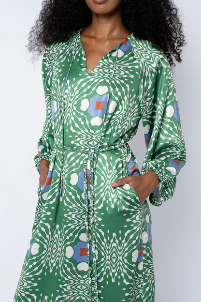 Geo Print Dress
