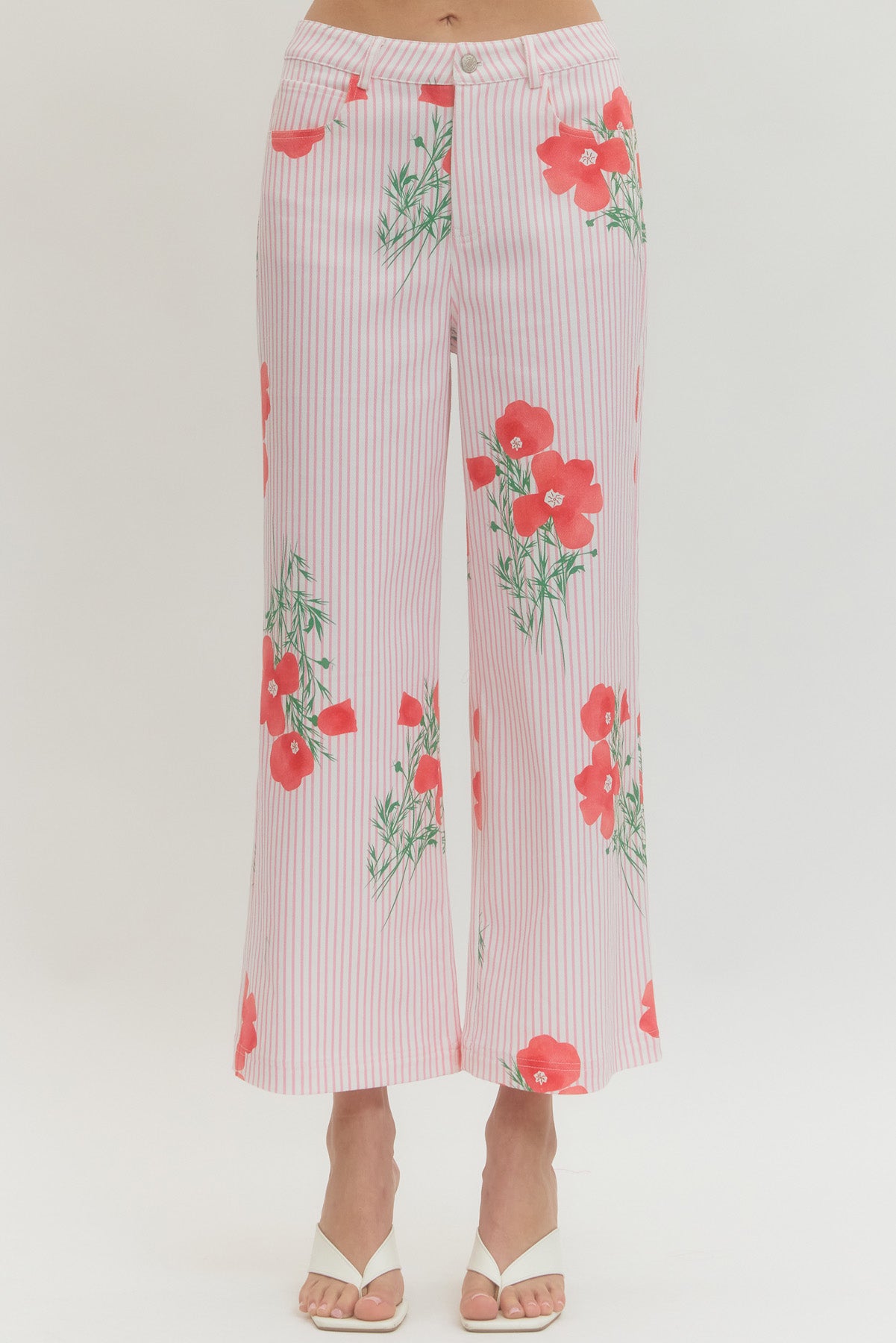 Flowers &amp; Stripes Pant