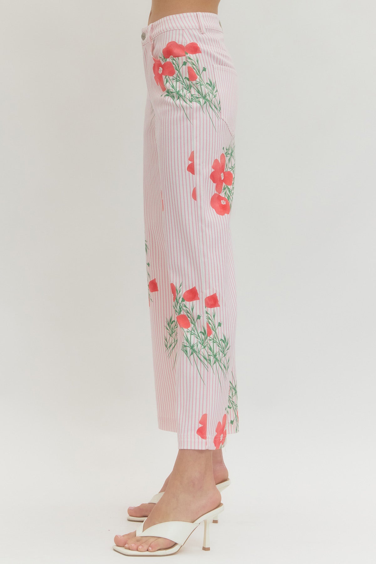 Flowers &amp; Stripes Pant