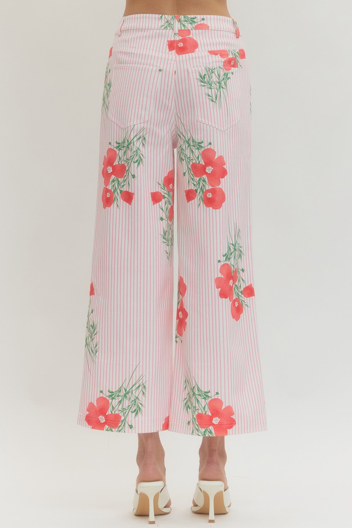 Flowers &amp; Stripes Pant