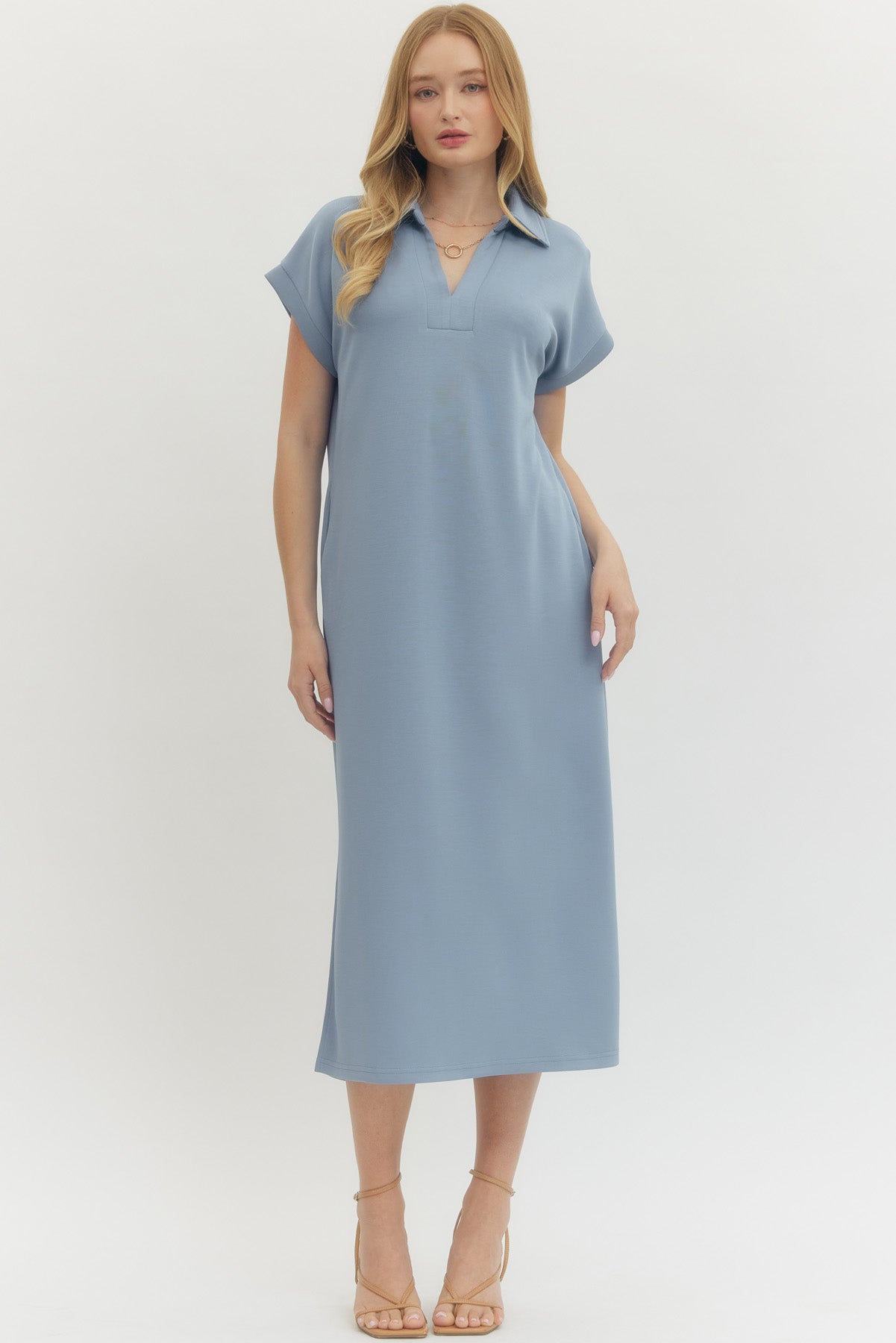 Chic Chambray Dress
