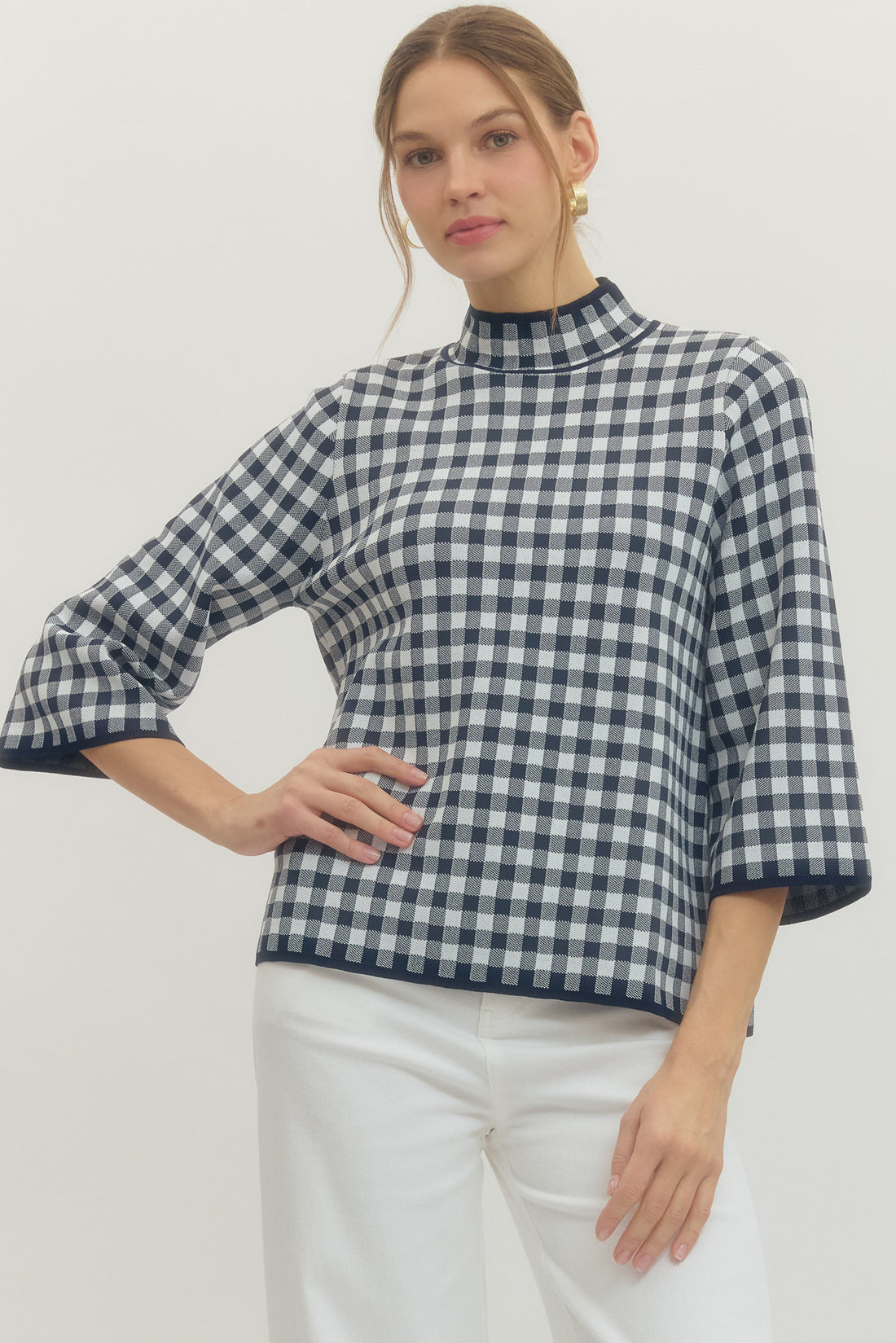 Go Gingham Top