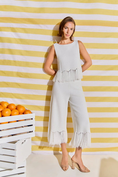 Frosting Fringe Top