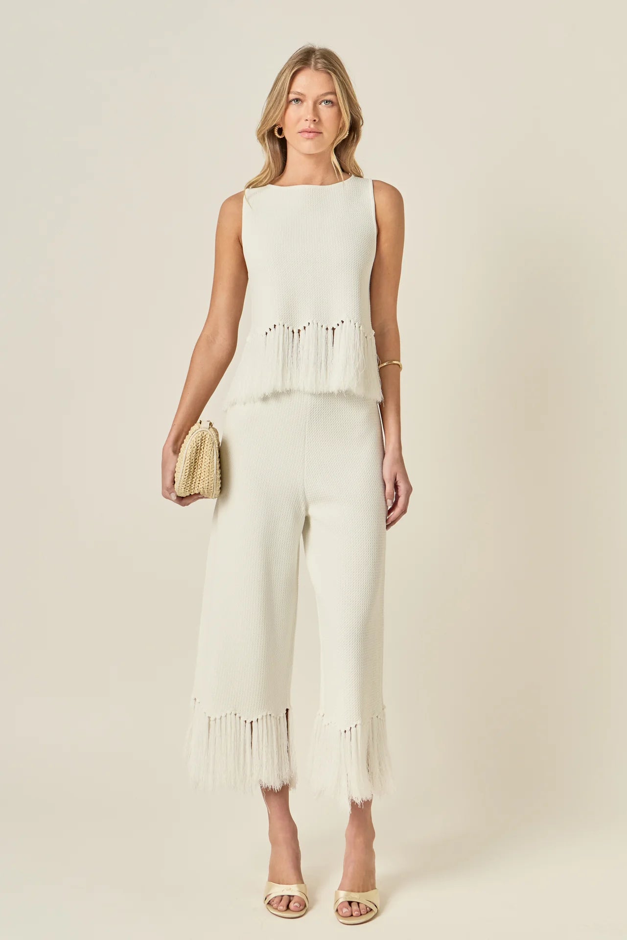 Frosting Fringe Top