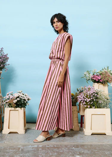 Candy Stripe Maxi Skirt