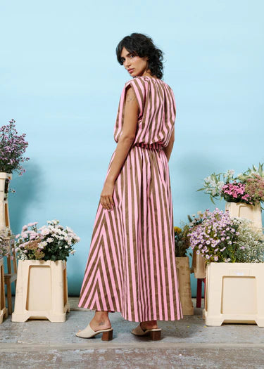 Candy Stripe Maxi Skirt