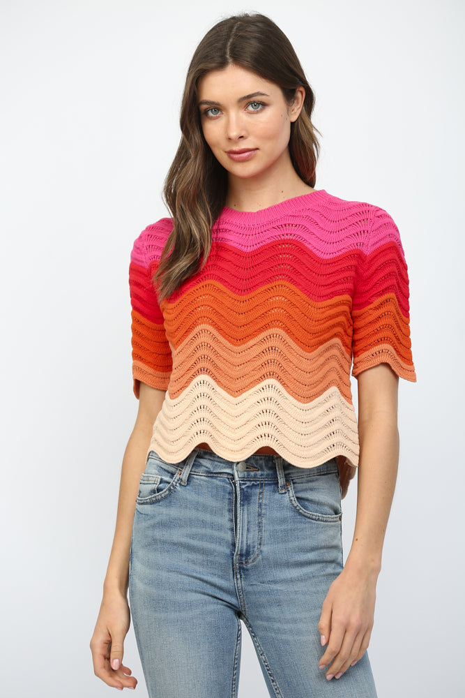 Confetti Wave Top
