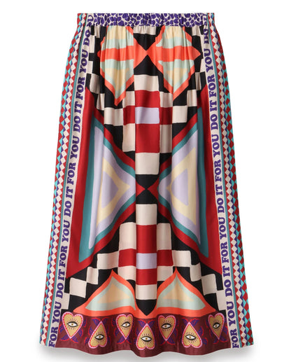 Vanessa &quot;Nomadic&quot; Print Skirt