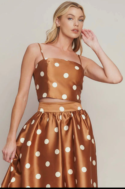 Cinnamon Sugar Crop Top