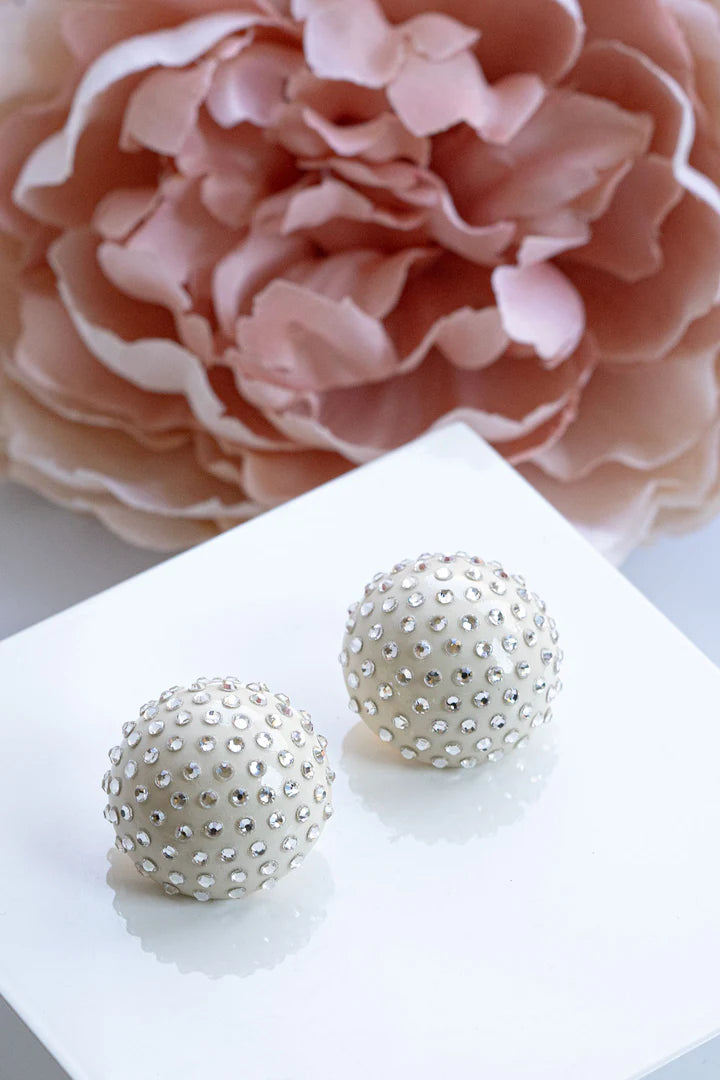GAIA Jet Earrings - MIDI