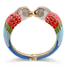 Parrot Cuff Bracelets