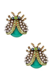 Beetle Earrings