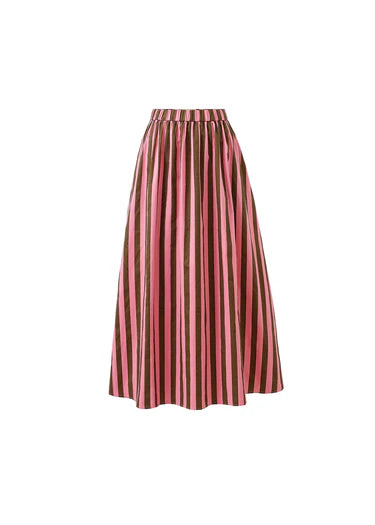 Candy Stripe Maxi Skirt