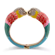 Parrot Cuff Bracelets