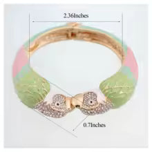 Parrot Cuff Bracelets